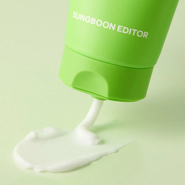 Sungboon Editor Green Tomato putu biezā, stingri saputotā krēma tekstūra melno punktu tīrīšanai