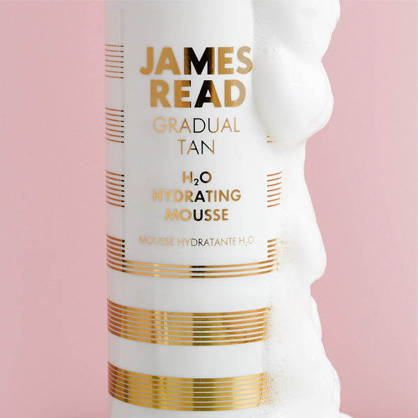 James Read Gradual Tan H2O Hydrating Mousse 200ml paštonējošas putas