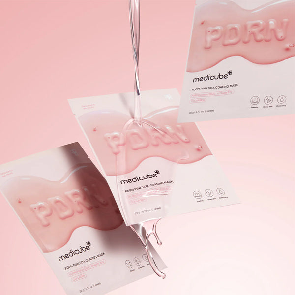 Medicube PDRN Pink Vita Coating Mask korejas kosmētika koore