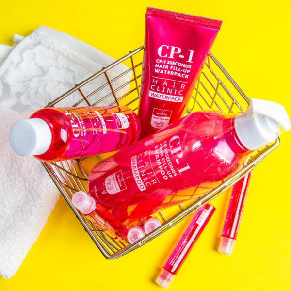 Šampūns matu atjaunošanai un apjomam | Esthetic House CP-1 3 seconds hair fill-up shampoo  –