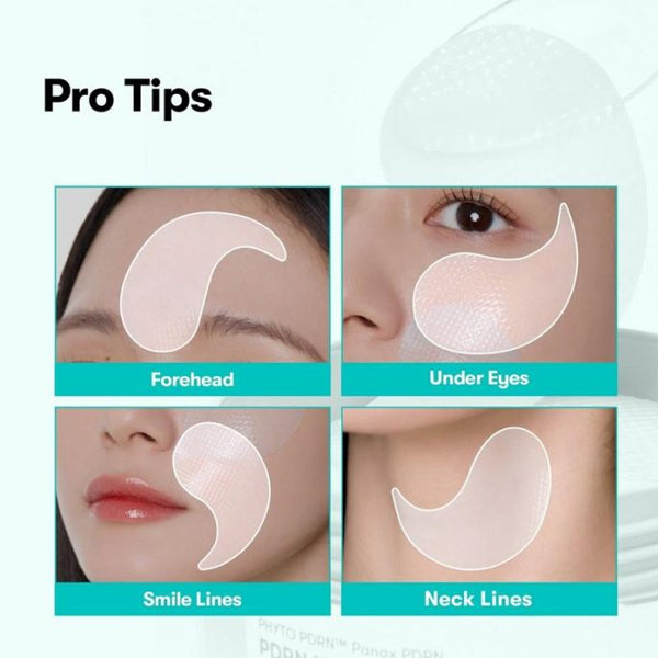Ādas elastību uzlabojoši un mitrinoši acis plāksteri ar PDRN kompleksu VT Cosmetics