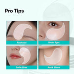 Ādas elastību uzlabojoši un mitrinoši acis plāksteri ar PDRN kompleksu VT Cosmetics