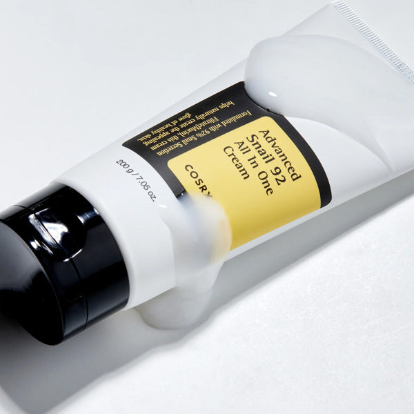 cosrx all in one snail cream in tube korejas kosmētika