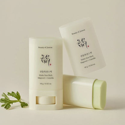 BEAUTY OF JOSEON Matte Sun Stick: Mugwort + Camilia SPF 50+ PA++++