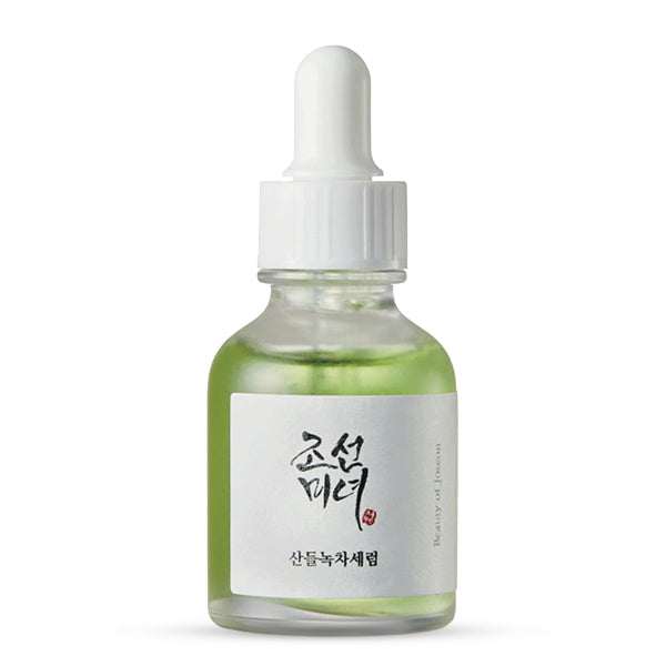 Beauty of Joseon Calming Serum ar zaļo tēju un pantenolu – nomierinošs sejas serums jutīgai ādai no Korejas