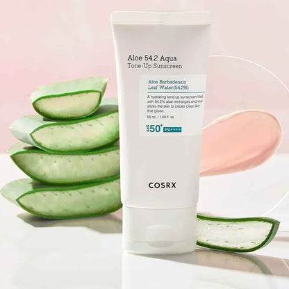 COSRX Aloe 54.2 Aqua Tone-Up Sunscreen SPF 50+ PA++++