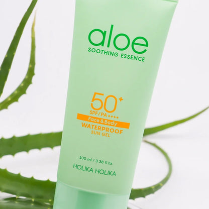 Saules aizsargkrēms ar alveju SPF50+ | Holika Holika Aloe Waterproof Sun Gel
