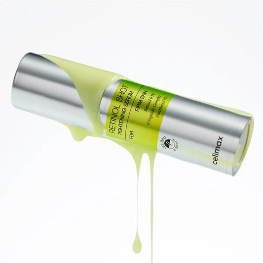 Celimax The Vita−A Retinol Shot Tightening Serum – retinola serums ar mikroadatām.