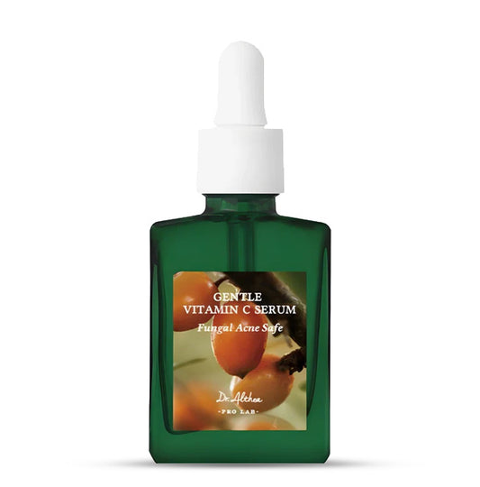 Dr. Althea Gentle Vitamin C Serum 30 ml – Korejas C vitamīna serums tukšā balta pudelē uz gaiša fona