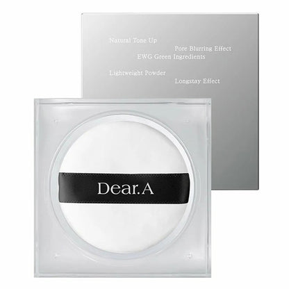 Dr. Althea Dear.A Face Blur Finishing Powder – elegants korejiešu matējošais pūderis ar vieglu tekstūru