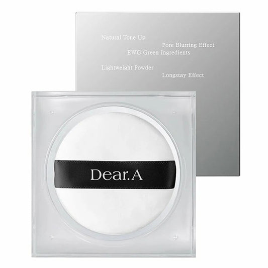 Dr. Althea Dear.A Face Blur Finishing Powder – elegants korejiešu matējošais pūderis ar vieglu tekstūru