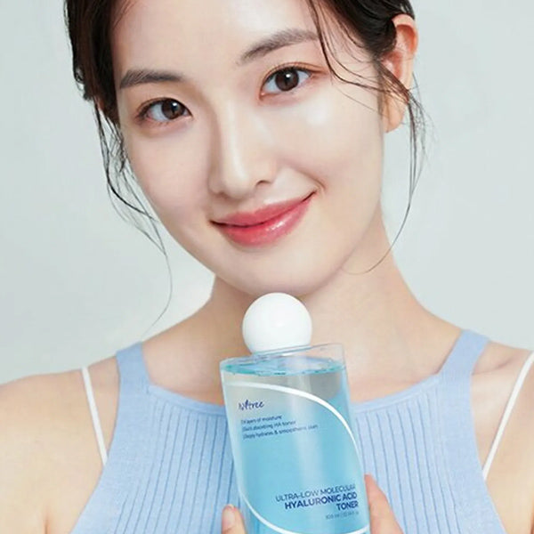 Isntree Ultra-Low Molecular Hyaluronic Acid Toner - intensīvi mitrinošs toneris