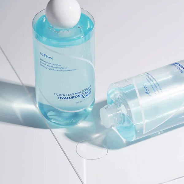 Isntree Ultra-Low Molecular Hyaluronic Acid Toner - intensīvi mitrinošs toneris