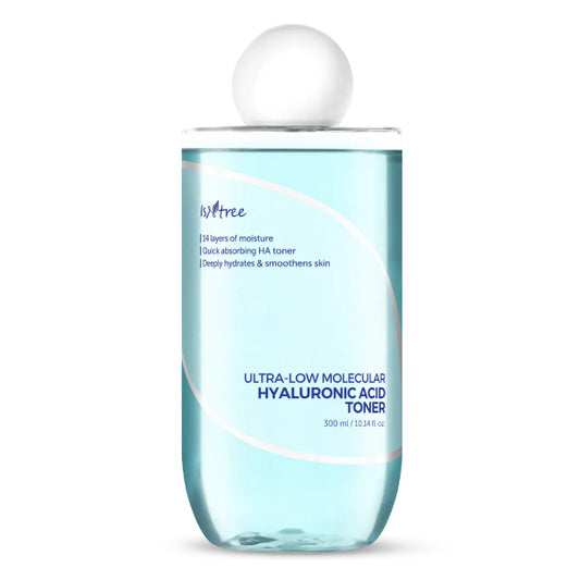 Isntree Ultra-Low Molecular Hyaluronic Acid Toner – Korejas sejas toneris ar hialuronskābi