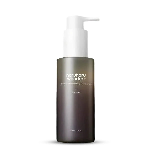 Korejas kosmetika HARUHARU WONDER Black Rice Moisture Deep Cleansing Oil