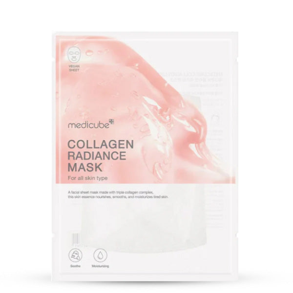MEDICUBE Collagen Lifting Mask – Korejas kosmētika, liftinga maska ar kolagēnu, kas uzlabo ādas elastību, izlīdzina grumbas un sniedz jauneklīgu izskatu.