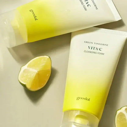 Green Tangerine Vita C Cleansing Foam - attīrošas putas ar C vitamīnu