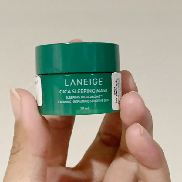 LANEIGE Cica Sleeping Mask 10ml – nomierinoša nakts maska jutīgai ādai
