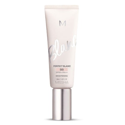 MISSHA M Perfect Blanc BB krēms – Korejas kosmētika ar SPF 50+ aizsardzību un izgaismojošu efektu