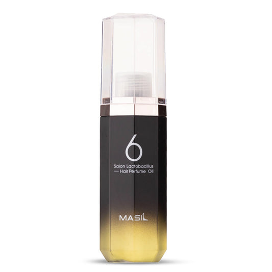 Masil 6 Salon Lactobacillus matu eļļa ar probiotikām un dabīgām eļļām – mitrinoša un aromātiska matu kopšana.