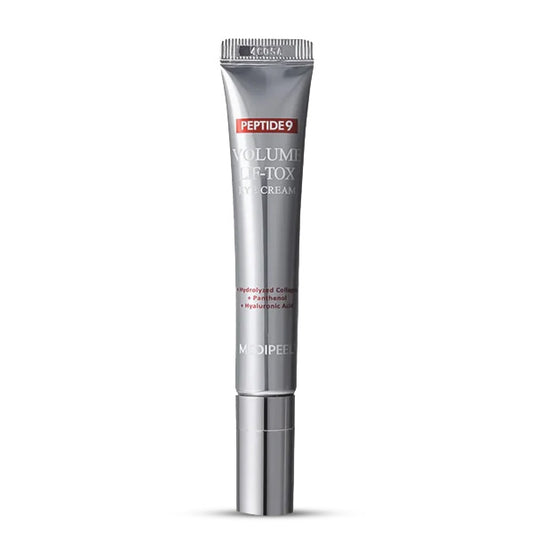 Medi-Peel Peptide 9 Volume Lif-Tox acu krēms – liftinga efekts, intensīva mitrināšana un peptīdi ādas elastībai
korejas kosmetika internetveikals koore.lv