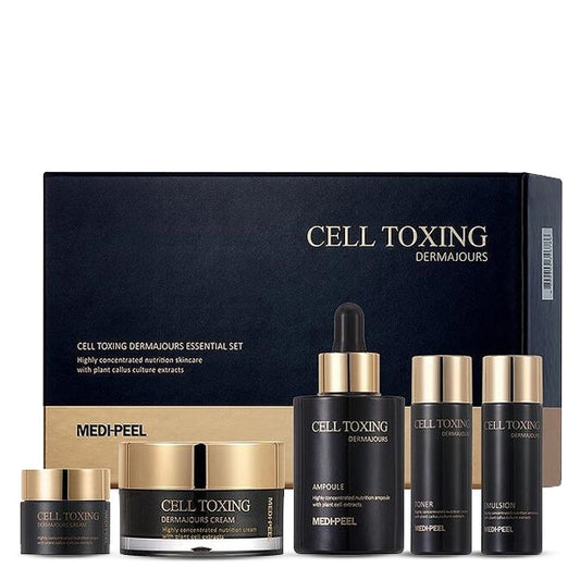 Medi-Peel Cell Toxing Dermajours Essential Set Korejas kosmētika ādas atjaunošanai un pretnovecošanās kopšanai
