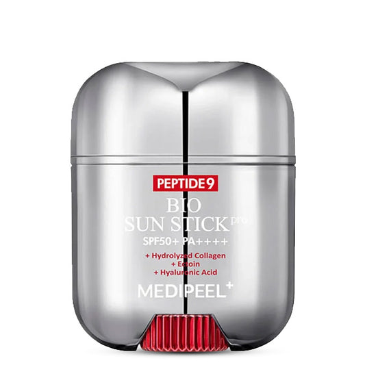 Medi-Peel Peptide 9 Bio Sun Stick PRO SPF50+ PA++++ saules aizsargstiks – SPF50+ aizsardzība un peptīdu kopšana vienā