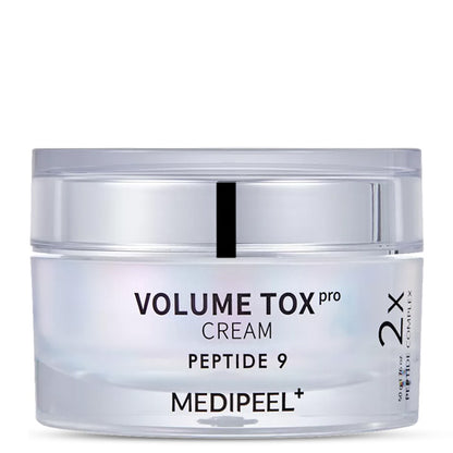 Medi-Peel Peptide 9 Volume Tox Cream Pro korejiešu sejas krēms ar peptīdiem, liftinga un anti-age iedarbību