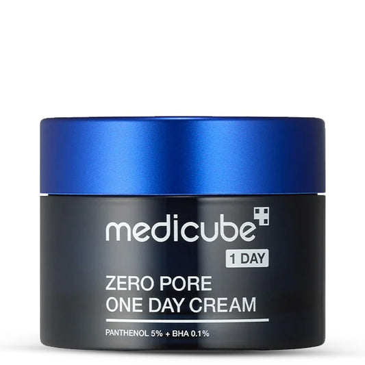 Medicube Zero Pore One Day Cream – Korejas dienas krēms poru samazināšanai no koore.lv
