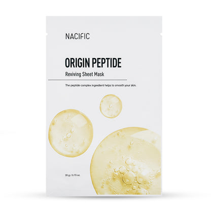 Korejas kosmetika Nacific Origin Peptide Reviving Sheet Mask