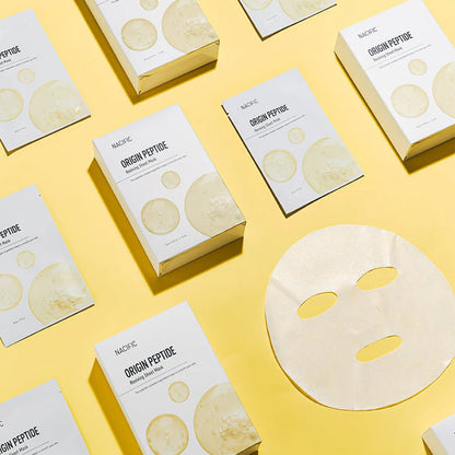 NACIFIC Origin Peptide Reviving Sheet Mask - lokšņu sejas maska ar peptīdiem