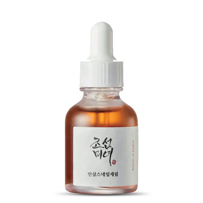 Beauty of Joseon Revive Serum ar žeņšeņu un gliemežu mucīnu – korejiešu kosmētika KOORE.lv