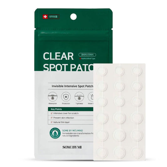 Some By Mi 30 Days Miracle Clear Spot Patch uzlīmes pret pinnēm iepakojumā — korejas kosmētika koore.lv