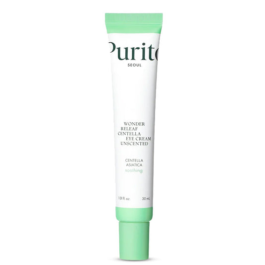 Purito Wonder Releaf Centella Eye Cream Unscented acu krēms ar Gotu Kolu – Korejas kosmētika koore.lv