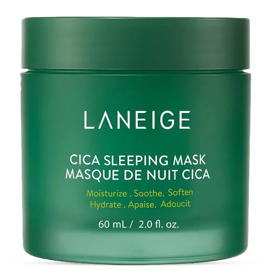 Nomierinoša nakts maska jutīgai ādai | Laneige Cica Sleeping Mask