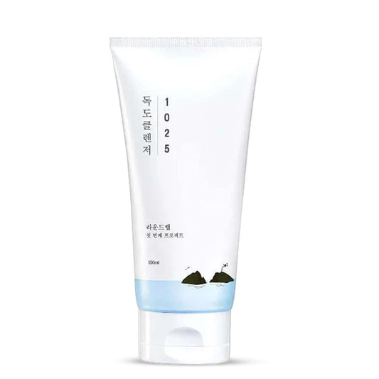 Round Lab 1025 Dokdo Cleanser – maigs sejas attīrīšanas gels ar dziļūdens minerāliem un hialuronskābi