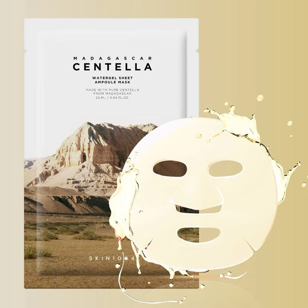 SKIN1004 Madagascar CENTELLA watergel sheet ampoule mask - mitrinoša un nomierinoša sejas maska