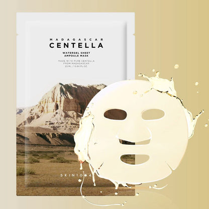 SKIN1004 Madagascar CENTELLA watergel sheet ampoule mask - mitrinoša un nomierinoša sejas maska
