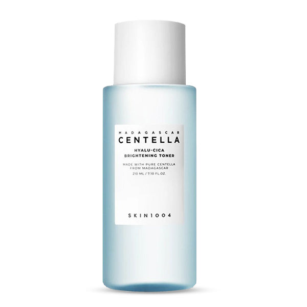 SKIN1004 Madagascar Centella Hyalu-Cica Brightening Toner – toniks, kas izgaismo ādu un intensīvi mitrina.
