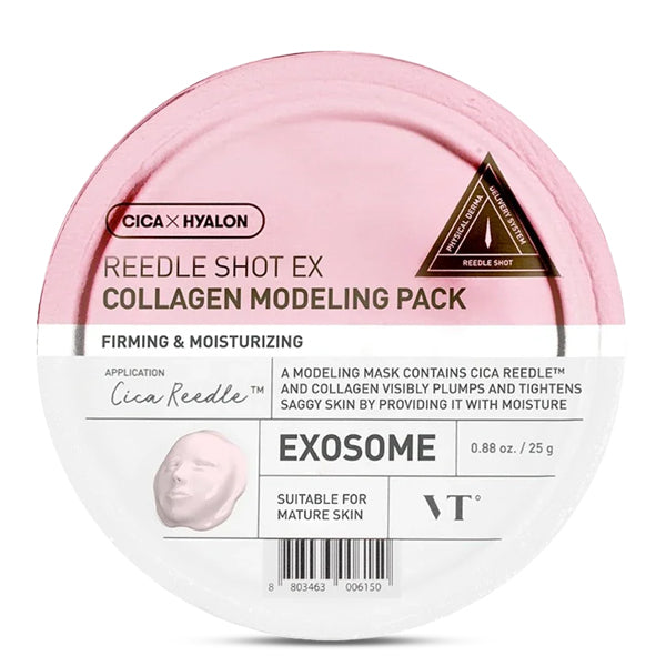 VT Cosmetics Reedle Shot EX Collagen Modeling Pack 25g iepakojums