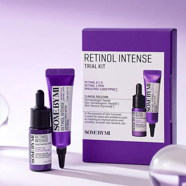 Acu krēma un seruma komplekts ar retinolu | Some By Mi Retinol Intense Trial Kit - KOORE