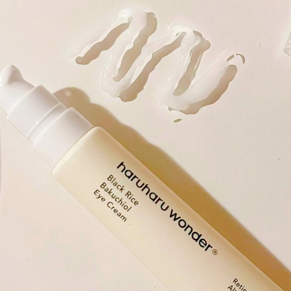 Acu krēms ar bakučiolu un melno rīsu ekstraktu | Haruharu Wonder Black Rice Bakuchiol Eye Cream - KOORE