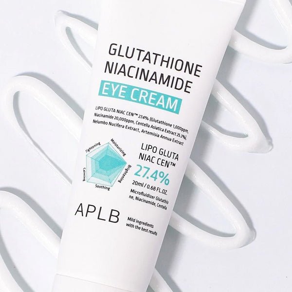 Acu krēms tumšo loku mazināšanai | APLB Glutathione Niacinamide Eye Cream - KOORE