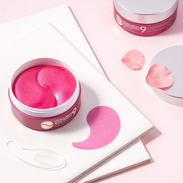 Acu patči ar rožu ekstraktu | MediPeel Hyaluron Rose Peptide Eye Patch - KOORE