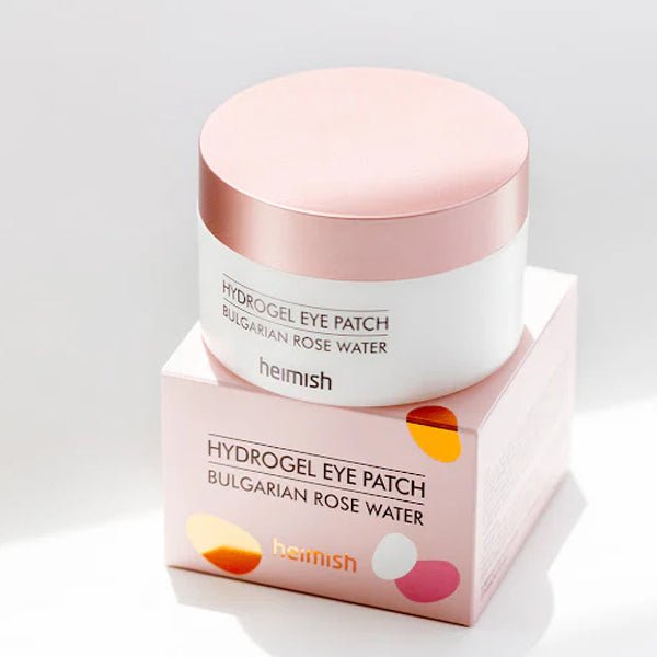 Acu patči ar rožūdeni | Heimish Bulgarian Rose Water Hydrogel Eye Patch - KOORE