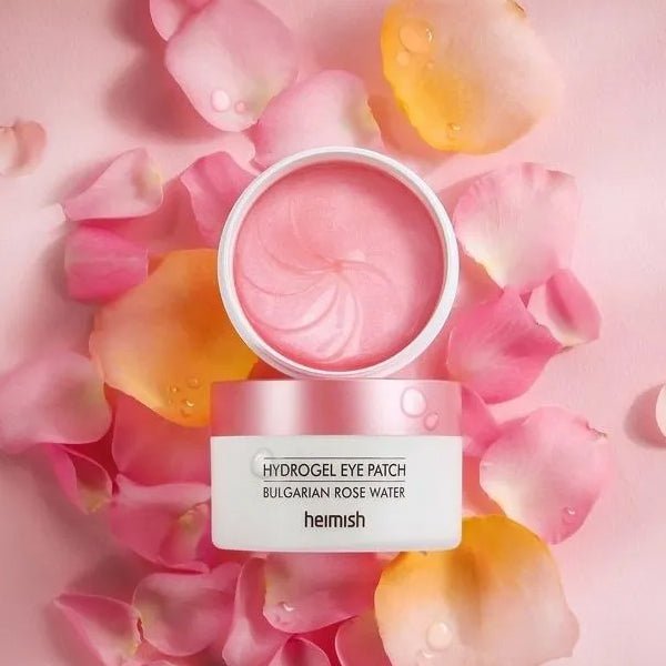 Acu patči ar rožūdeni | Heimish Bulgarian Rose Water Hydrogel Eye Patch - KOORE