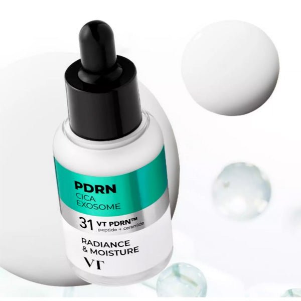 Ādas elastību un tvirtumu atjaunojošs sejas serums ar PDRN | Vt Cosmetics PDRN Cica Exosome Ampoule - KOORE