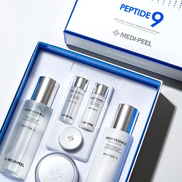Ādas kopšanas komplekts ar 9 peptīdiem | MediPeel Peptide 9 Premium Skin Care Set - KOORE