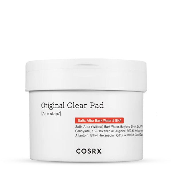 Ādas tekstūru uzlabojoši vates diski | COSRX One Step Original Clear Pad - KOORE