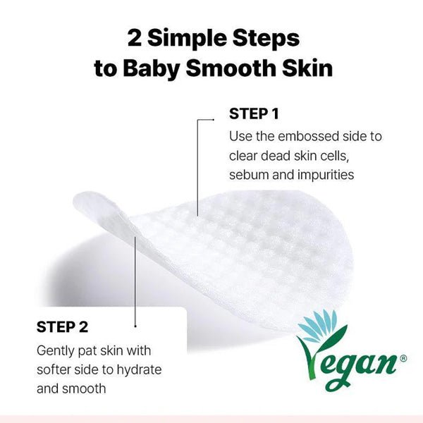 Ādas tekstūru uzlabojoši vates diski | COSRX One Step Original Clear Pad - KOORE